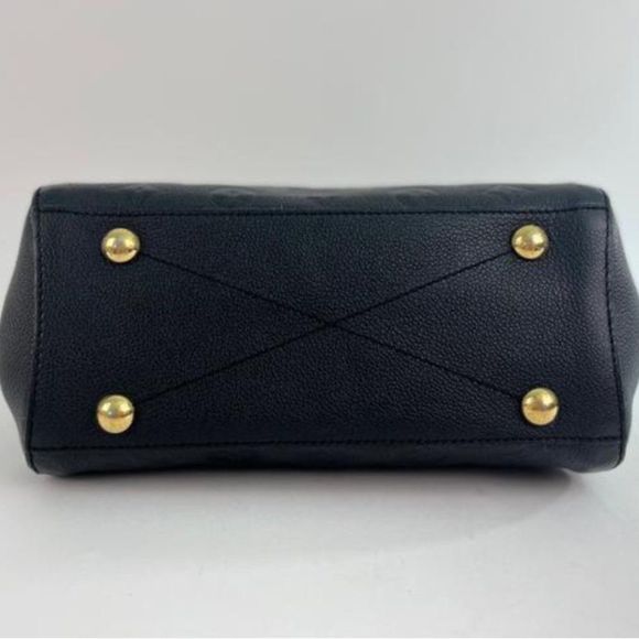Louis Vuitton Empreinte Montaigne BB in Black Satchel Crossbody Handbag - Picture 5 of 13